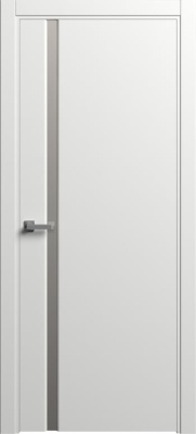 Межкомнатная дверь ORIGINAL 04 Шелк, (90) Белый шелк, 600/700/800*2000 мм.